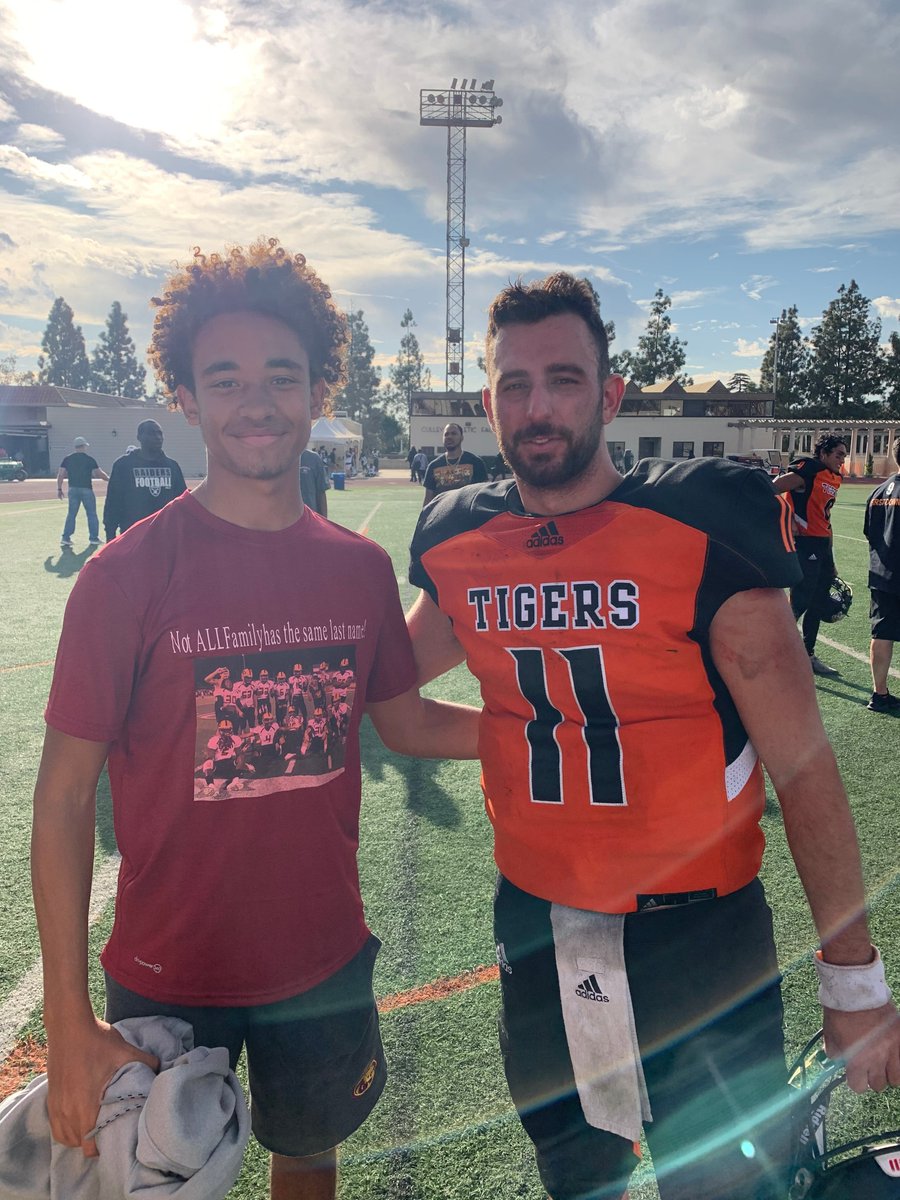 Would like to say Congratulations to my son <a href="/devon11guest/">Devon Guest</a> who will joining the class of 2024 at <a href="/Occidental/">Occidental College</a>  and continuing his education while also playing football for <a href="/oxy_football/">Oxy Football</a> !