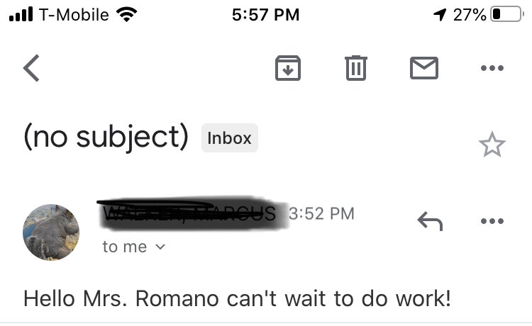 Kids are ready for Monday! :) #ccsd93 #missmystudents