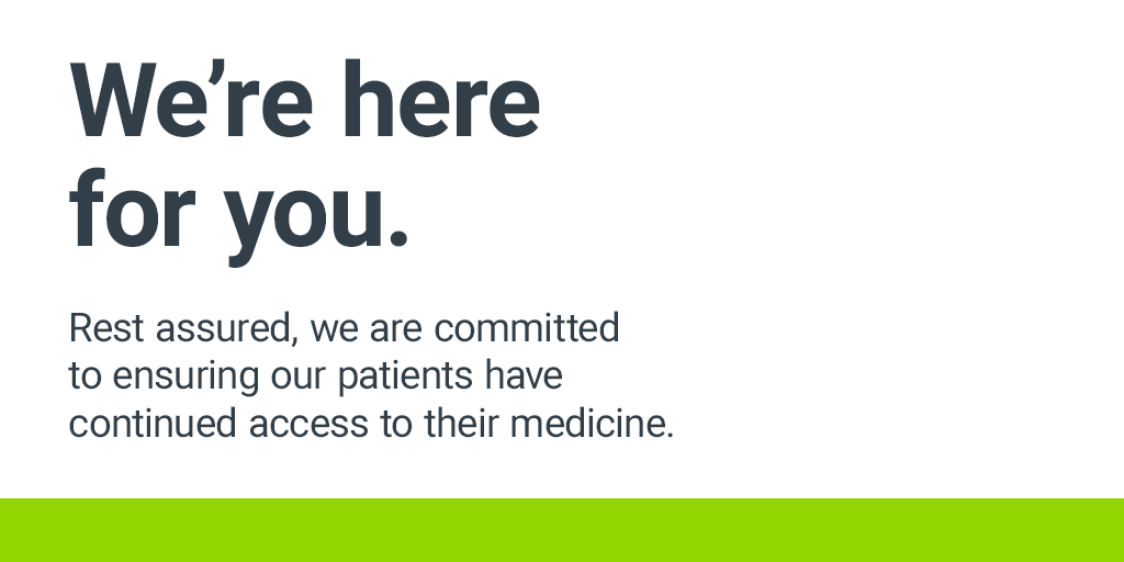We are actively monitoring the ever-evolving situation surrounding COVID-19. We have activated our preparedness programs, and our top priority remains the health &amp; safety of our patients &amp; employees. We remain operational to serve our patients, with a strong supply of inventory.