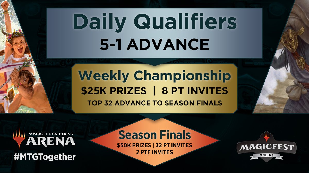 We can’t gather in person, but we can gather virtually and we are proud to announce MagicFest Online - an event series bringing the MagicFest experience to you at home, wherever you are in the world: cfbevents.com/magicfestonline #MTGTogether