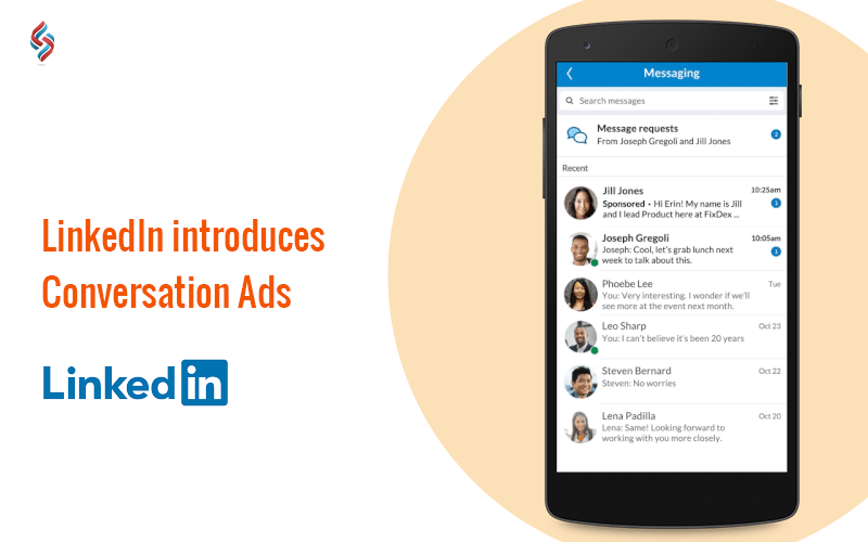 SourceSoftSol's tweet photo. The #newadformat on #LinkedIn is designed for real-time engagement with features like Lead Gen Forms and Conversation Tracking. The #ConversationAds lets customers gain access to the content thatโs relevant to their current stage in the buying journey.
#sourcesoft https://t.co/h7HoGKx0IO