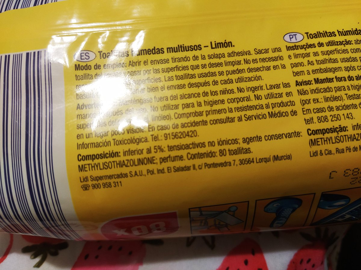 hummanna's tweet photo. Does anyone know if these #Lidl wipes are helpful for disenfecting for the dang #coronavirus? Am I just wasting wipes? #helpneeded #Covid_19 #covid19ESP https://t.co/rfglvCoKhL