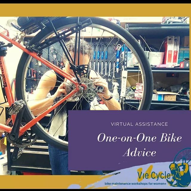 VieCycle's tweet photo. Trying to save money and stay in shape during this strange time?
Get out that old bike!
Oh what? It's broken? 
Vie Cycle to the rescue with one-on-one bike assistance.
Send me an email and we'll schedule an appointment for a virtual bike check. I'll teac… https://t.co/eSJ4q16FgL https://t.co/Nm8ypgv9yA