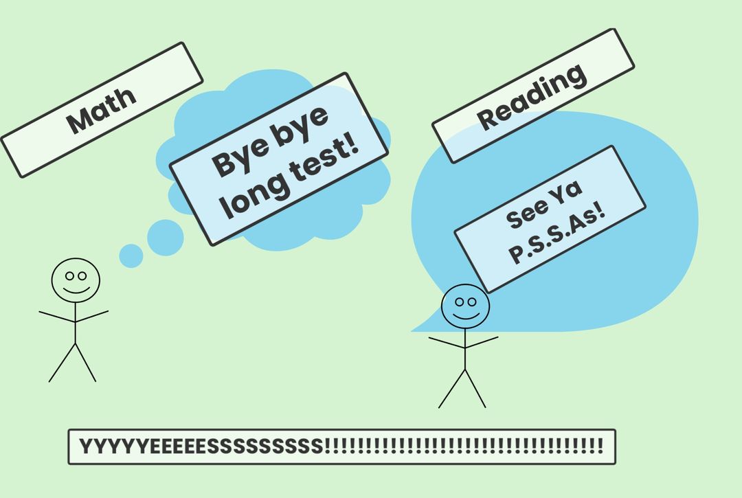 VAD1045's tweet photo. For today's attendance, I asked students, on Seesaw, how they felt about the PSSAs being canceled.  This one made me smile but was atypical.  Most had mixed feelings of relief and sadness- since they worked so hard. https://t.co/kT6dCwHW71