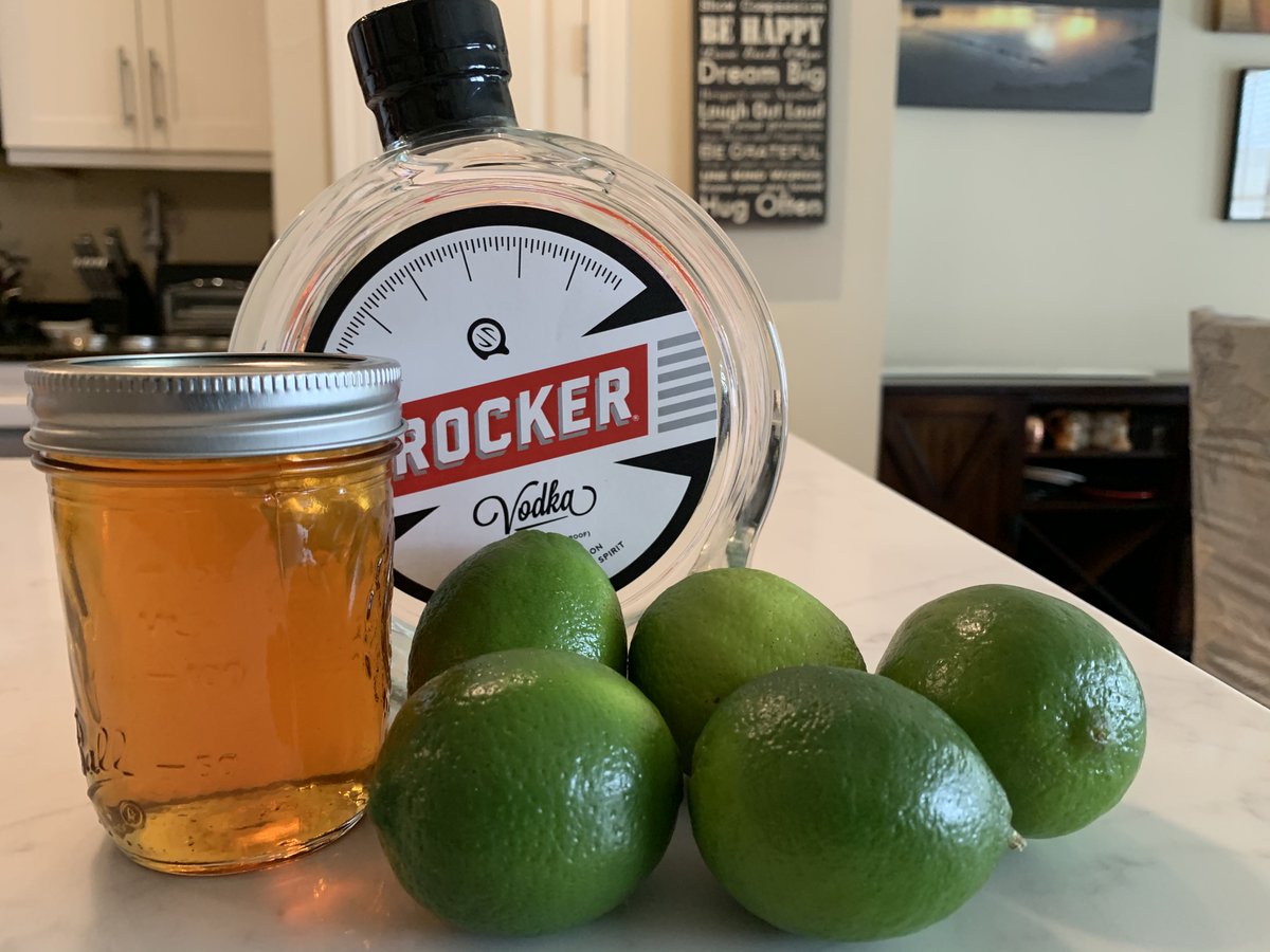Supporting our local business! Quarantine survival kits! Old Fashioned and Peach Tea Vodka kits from #rockerspirits in Downtown Littleton. 
#StayHome