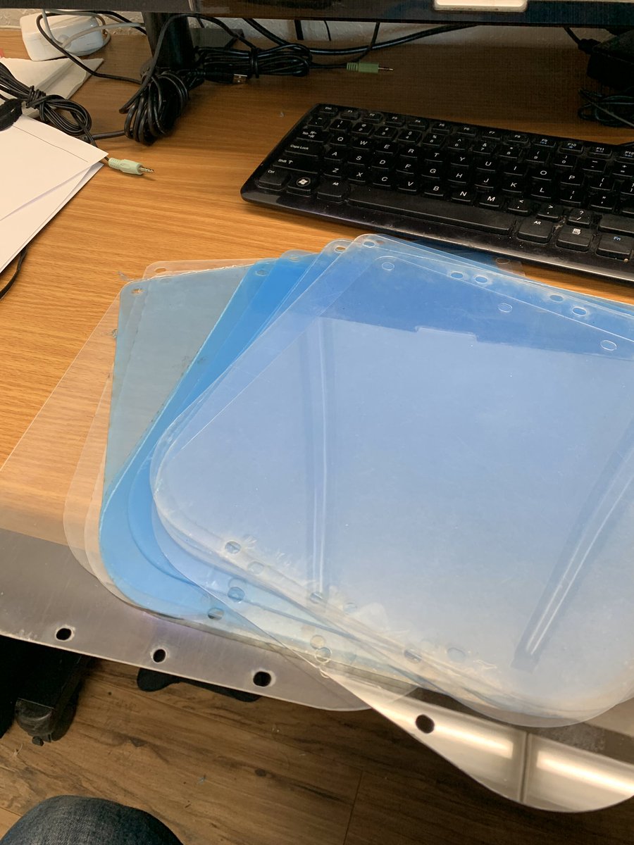 The more I work with it the more I’m impressed with the elegance and simplicity of the <a href="/Prusa3D/">Prusa3D</a> design. They cut really quick and clean too. Time to start getting them into the right hands! <a href="/MasksForDocs/">Masks For Docs</a>