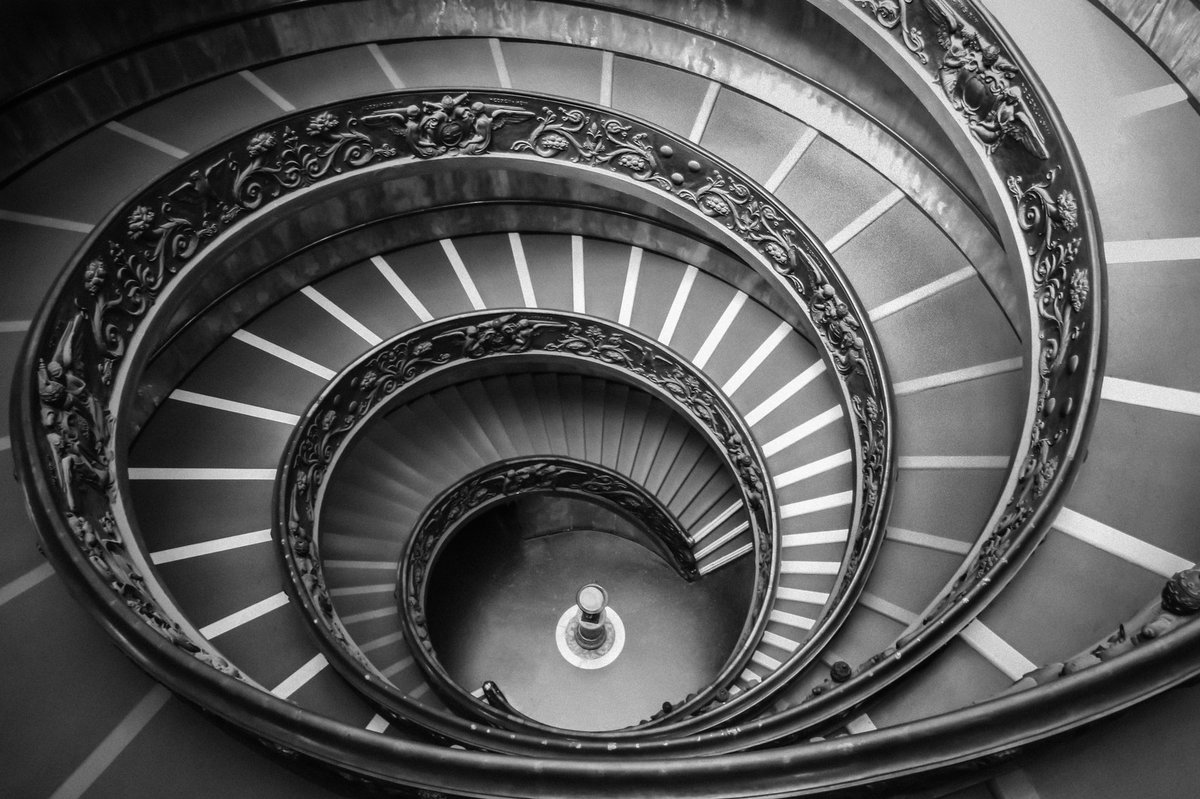 WithSpike's tweet image. Stairs at the Vatican 🇮🇹🙏🏼
