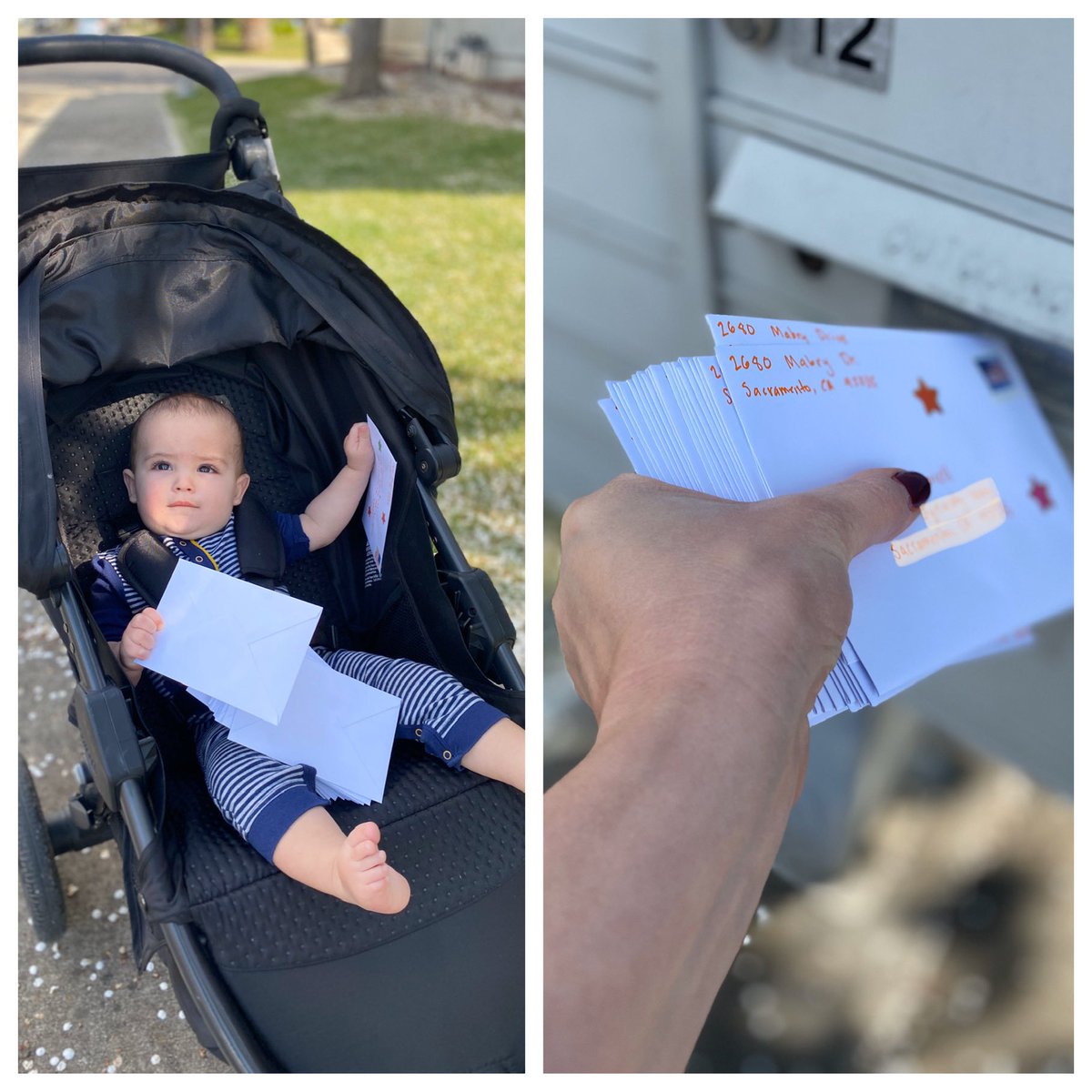 MrsKatieSanchez's tweet photo. Today we mailed letters to my students! #mommyslittlehelper #futureexplorer #bettertogether #WestlakeCharter https://t.co/9TxmKJgGIy