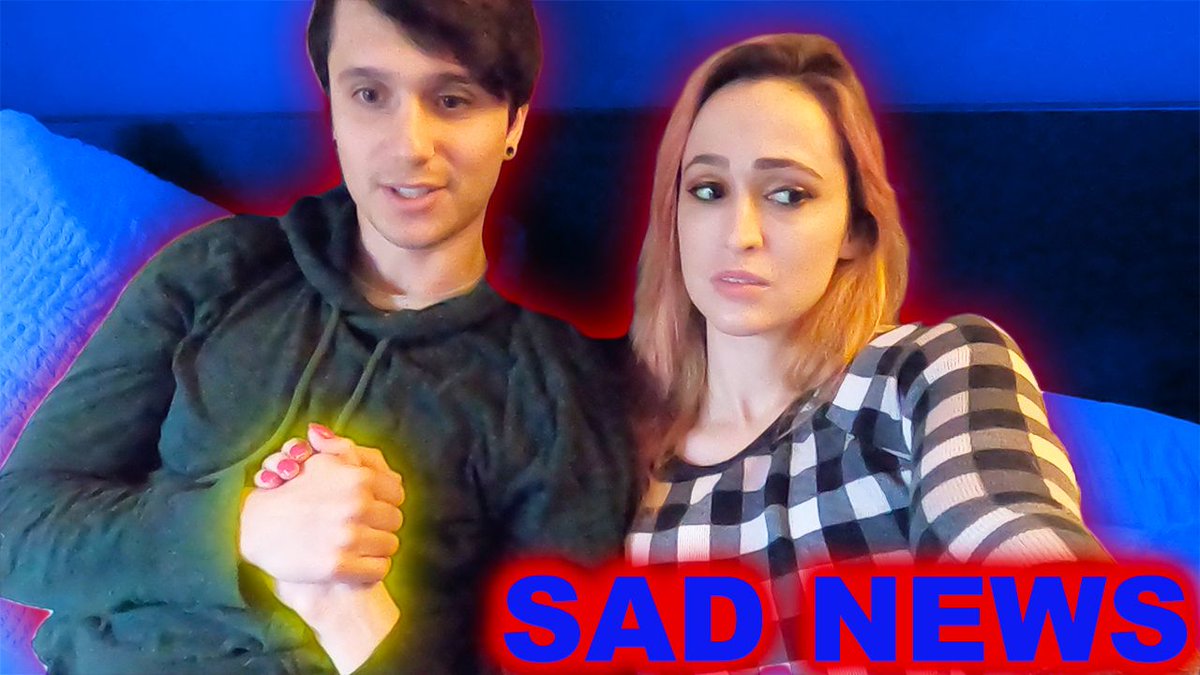 New vlog premiering at 5pm today! Come watch it with us! youtu.be/gejS3zBW-0Q