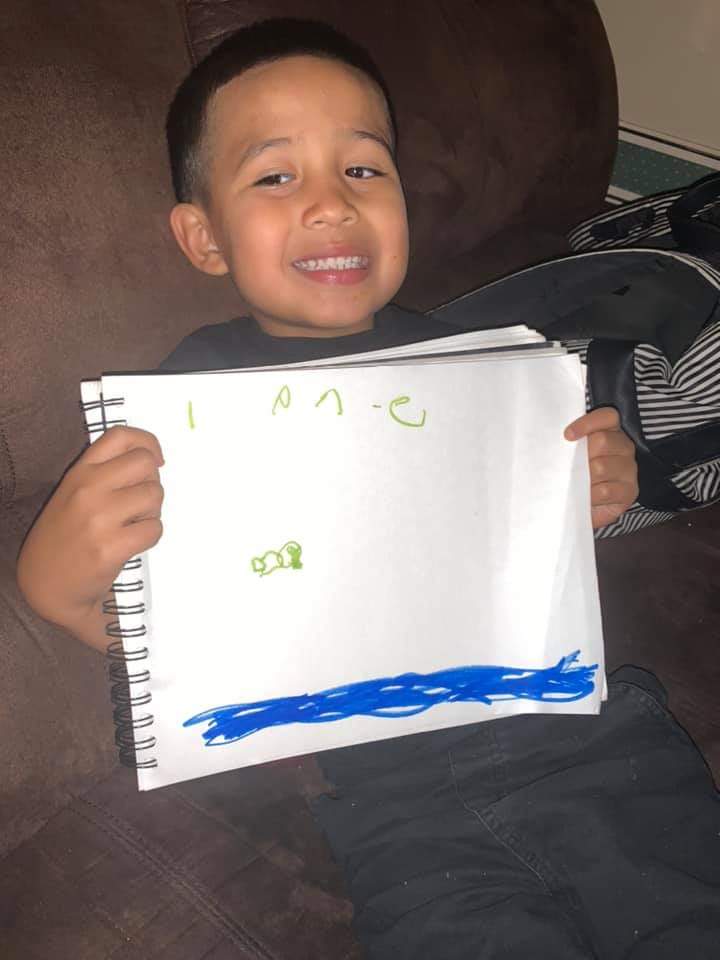 AbleNoLabel's tweet photo. Online storytime with Dr. Suess' One Fish Two Fish Red Fish Blue Fish was a hit! Wanted to share some of my students awesome illustrations!
@ECCFalconsNest 
@ChannelviewISD https://t.co/FZgzS98Yl5