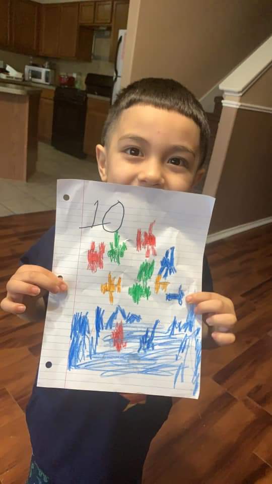 AbleNoLabel's tweet photo. Online storytime with Dr. Suess' One Fish Two Fish Red Fish Blue Fish was a hit! Wanted to share some of my students awesome illustrations!
@ECCFalconsNest 
@ChannelviewISD https://t.co/FZgzS98Yl5