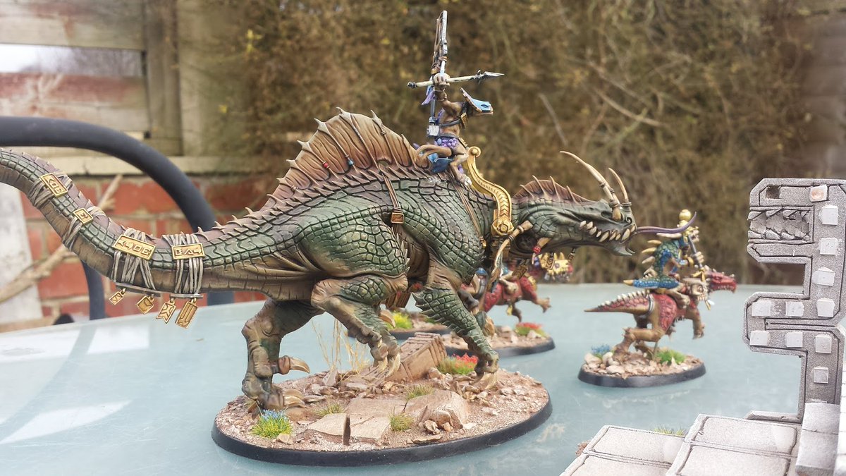 richardathome's tweet photo. #RichBuilds.com I should paint more #Seraphon. All my Seraphon blog posts have suddenly become popular after @GW_officialuk gave them some recent love :) https://t.co/llfaVfoez1