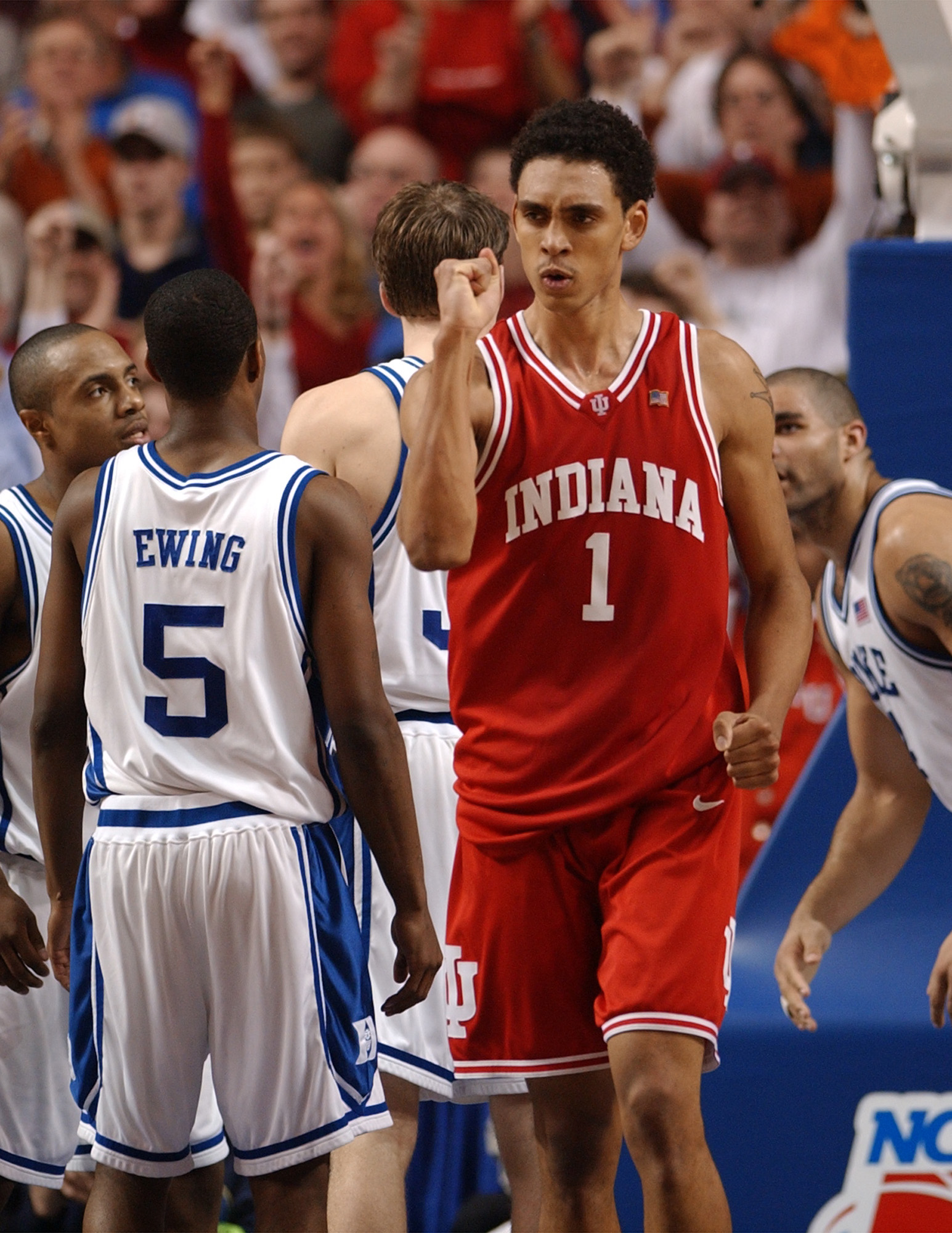 Twitter 上的ESPN Stats & Info："18 years ago today, Indiana overcame a  17-point deficit to upset No. 1 Duke and advance to the Elite 8. Jared  Jeffries became the 1st player with
