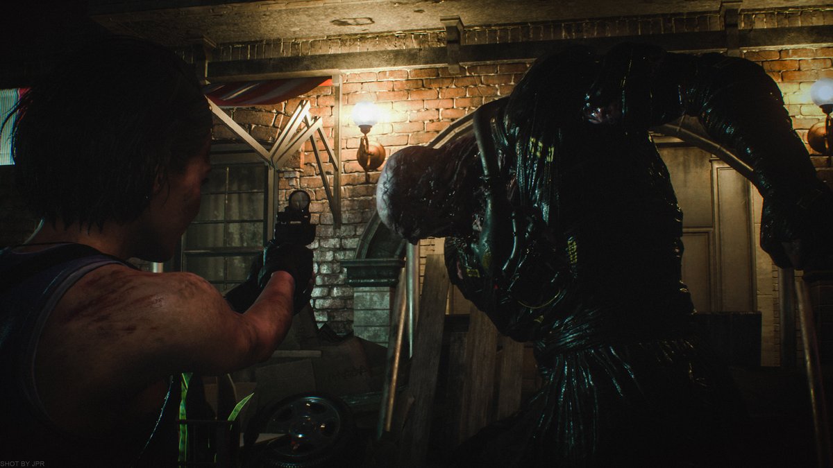 JPRphotogamer8's tweet image. Okay Mr.Nemesis because we don&apos;t have a Photo Mode, I need you to stand still!!!!

#RE3 #ResidentEvil3Remake #RE3RemakeDemo #ResidentEvil3Demo #jillvalentine #Nemesis  #NoPhotoMode #virtualphotography #GamePhotography #VGPUnite #gaming #PS4 #TheCapturedCollective @RE_Games