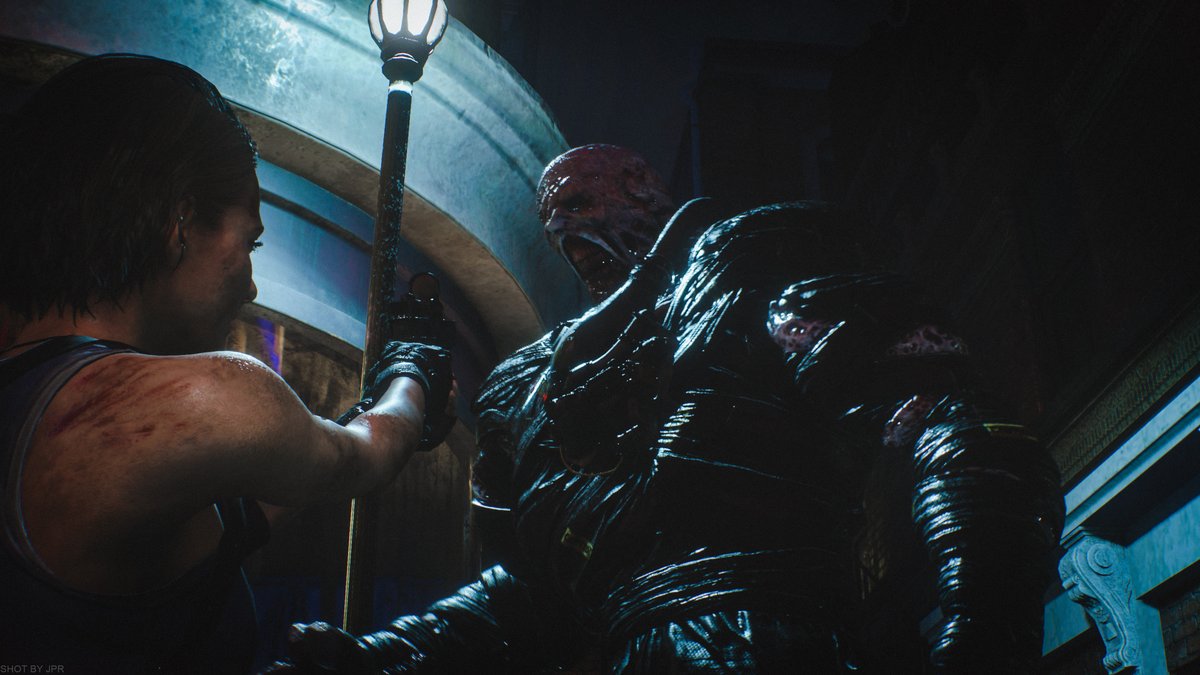 JPRphotogamer8's tweet image. Okay Mr.Nemesis because we don&apos;t have a Photo Mode, I need you to stand still!!!!

#RE3 #ResidentEvil3Remake #RE3RemakeDemo #ResidentEvil3Demo #jillvalentine #Nemesis  #NoPhotoMode #virtualphotography #GamePhotography #VGPUnite #gaming #PS4 #TheCapturedCollective @RE_Games