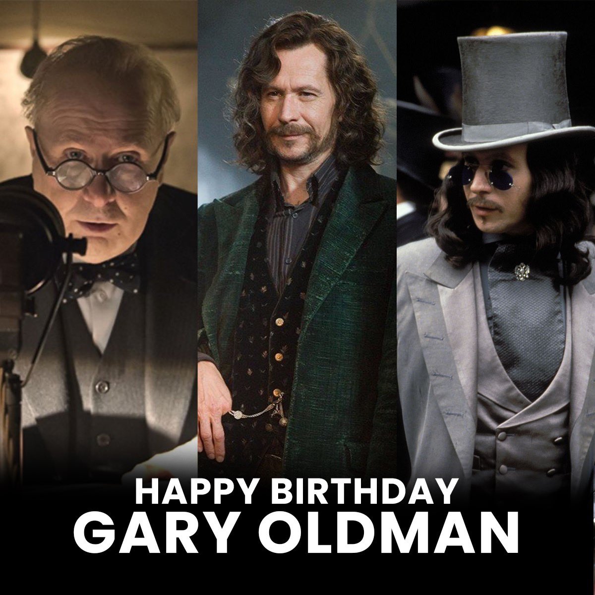 It\s Gary Oldman\s 62nd Birthday today! Happy Birthday Gary! <3 What\s your favorite movies? 