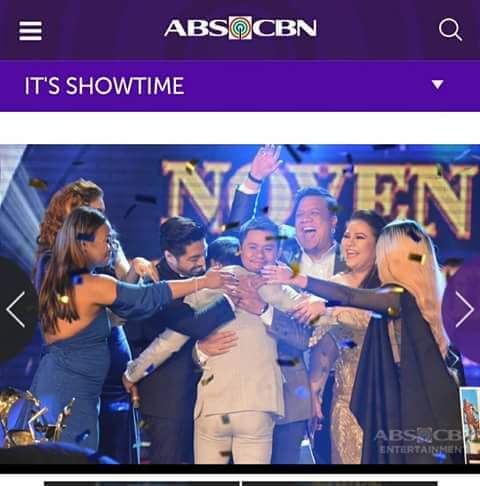 DavidRowena18's tweet photo. Nakaka excite na nakakaba na panoorin kahit replay na. 
@NovenBelleza 
#ShowtimeTuloyAngFun https://t.co/glkyugXI7M