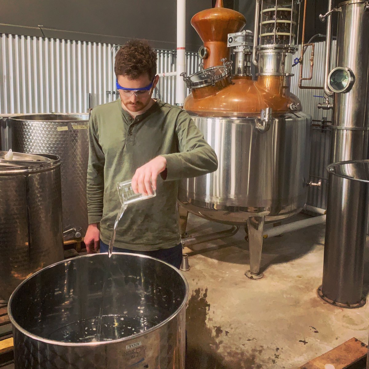 CalwiseSpirits's tweet photo. We need your help! Our distillery is manufacturing sanitizer and fulfilling requests from first responders, government agencies, and charities who are in need. We are having a hard time finding more bottles/jugs - can you help us track some down? Please RT! https://t.co/jZrorw7spw