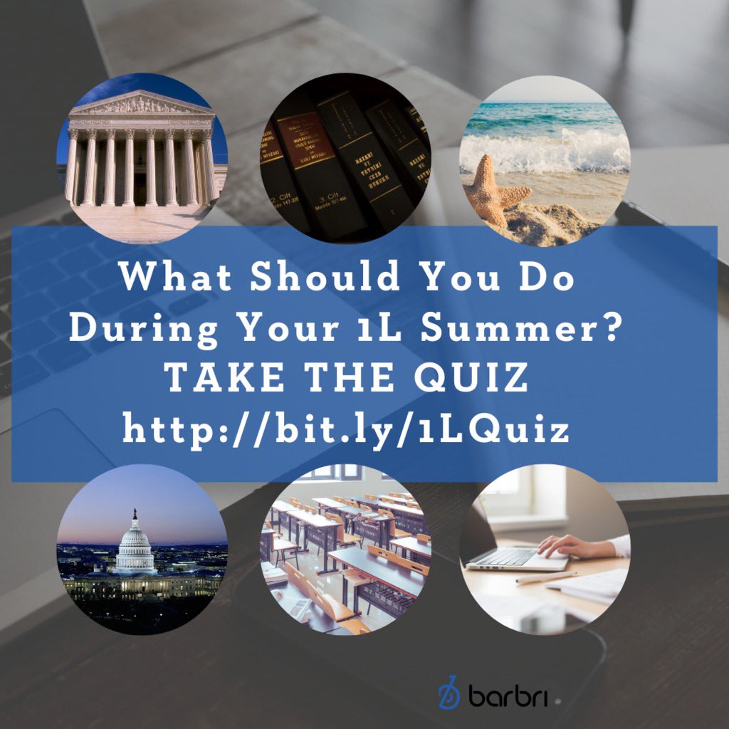 ASULawBarbri's tweet photo. Although some things are uncertain, we can still plan for if things get back to normal! If you’re a 1L take this quiz and see what you should do during your summer! #1L #asulaw #asu
Find out here: https://t.co/yhY8XM2g6e https://t.co/8mXzOdTe7d
