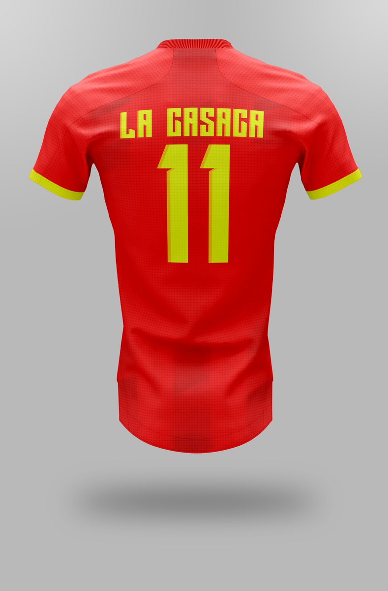 AlfreDesignOK's tweet photo. #España #RFEF #Lacasaca 

@rfef x @adidasfootball | Diseño : Presenta un patten con bastones tipo pincelazos siguiendo la tendencia de adidas para este año

Espero les guste :)

Mockup : @J4IRODOM /@LaCasacaBlog https://t.co/8SU5fKygxi