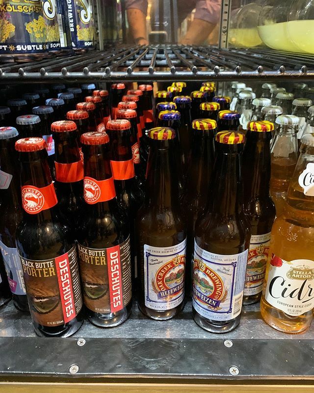 Drinks to-go! Who else could use a burger and a beer 🍺 instagram.com/p/B9-c8WfJpJV/