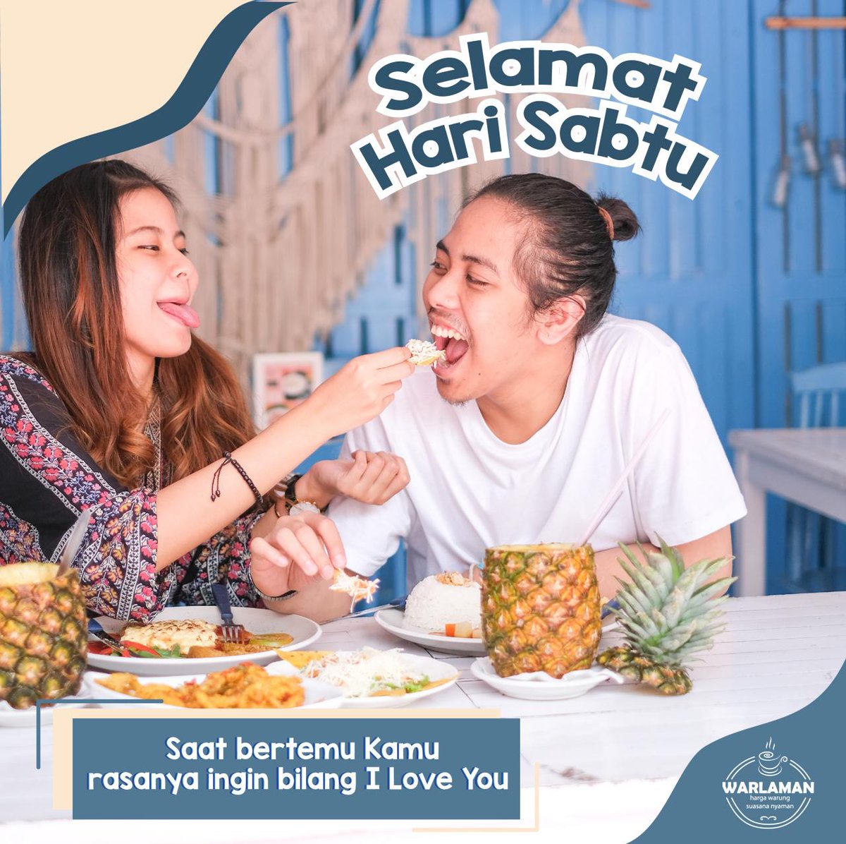 Uwuu 😗, siapa nih sobat mimin yang pagi-pagi udah digombalin sama doi? 😂

Happy weekend dan tetep jaga kesehatan yaa ❤️

#warlaman #warlamanbandung #promobandung #infobandung  #ngopidibandung #coffeshop #grabindonesia #grabfood #grabpromo.