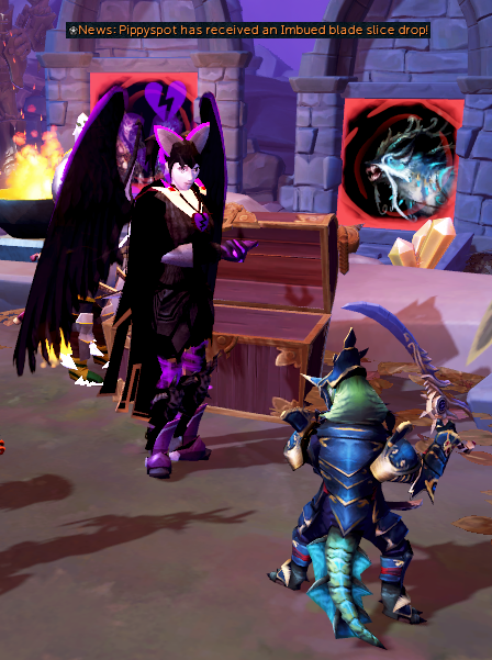 Pippyspot's tweet photo. Got a new friend on @RuneScape 🥰 #GWD2 #Vindicta https://t.co/Jxt2atuyir