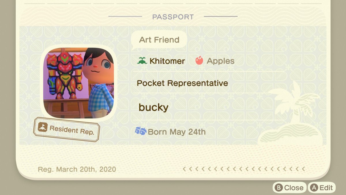 And here be my Passport! I laughed so hard at some of the title combinations  #ACNH    #AnimalCrossingNewHorizons    #NintendoSwitch