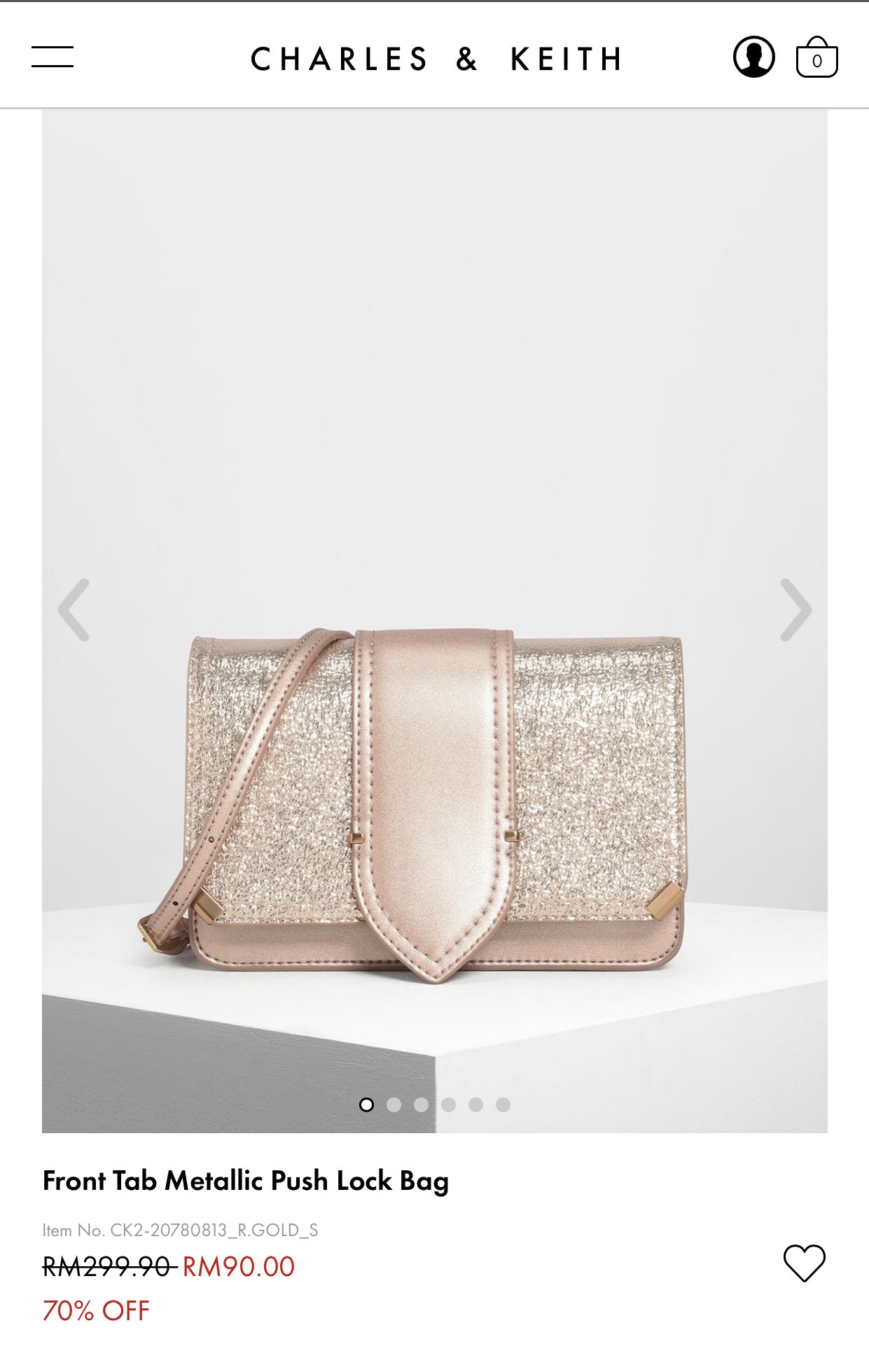 beg charles and keith murah