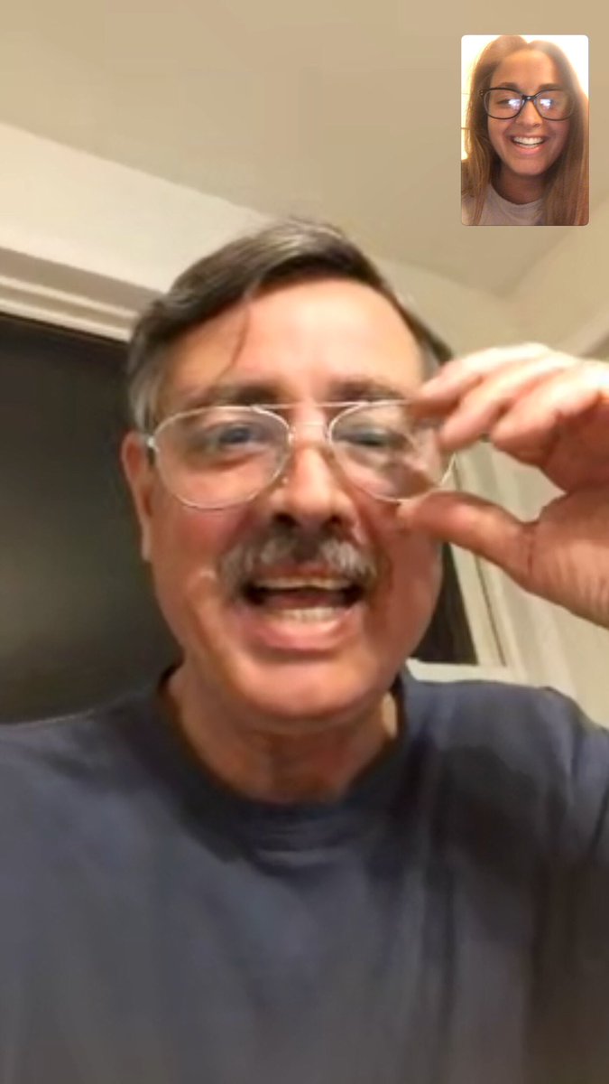 day 6 of quarantine and Steve looks like he aged 20+ years.....  #thestacheneedstogo #sodotheglasses
