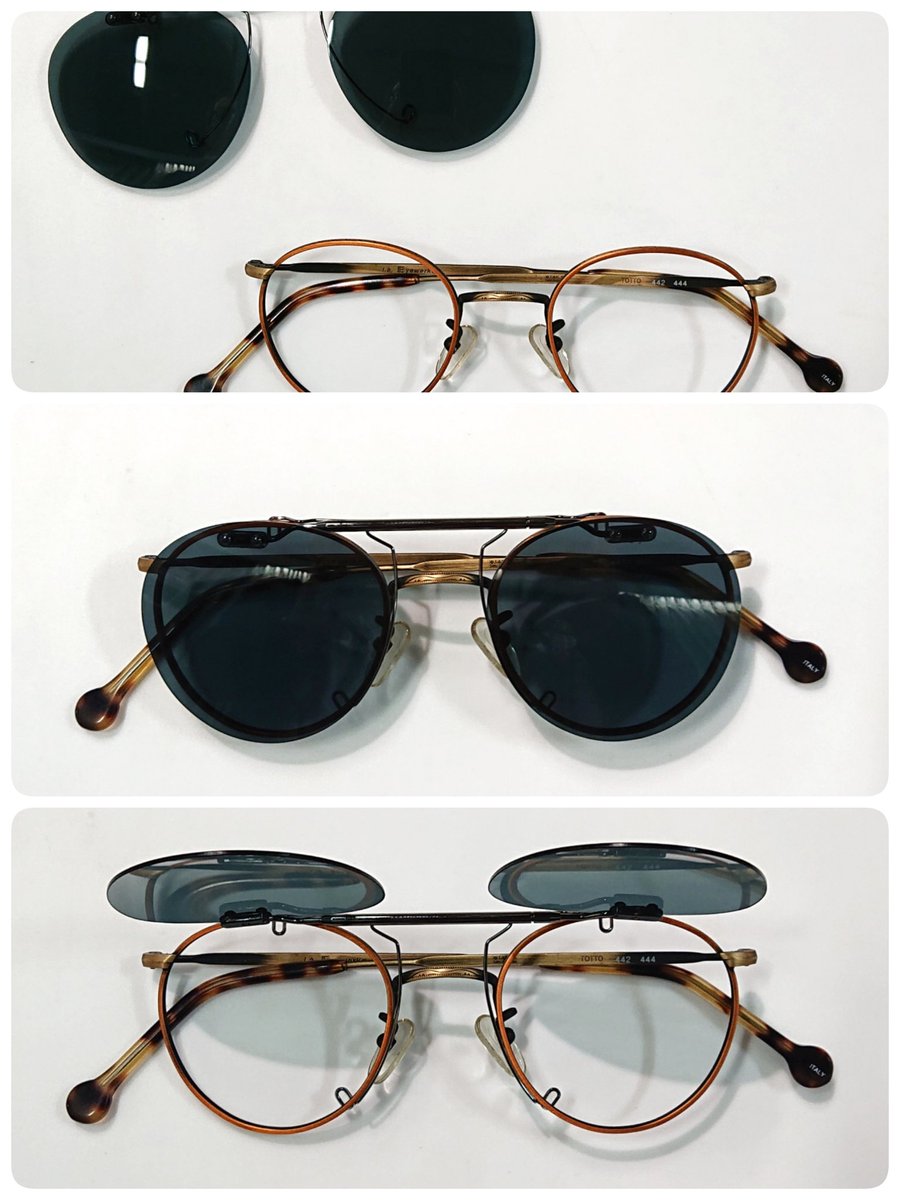 クリップオンサングラス