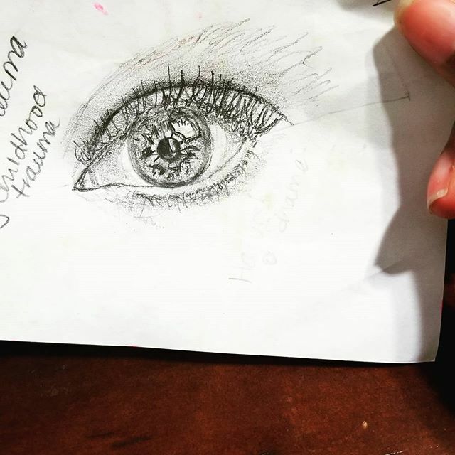 I'll be a full-blown artist by the end of the quarantine. Today I learned eyes. #artist #quarantinethings #thisishowwelive #createart ift.tt/393bJp2