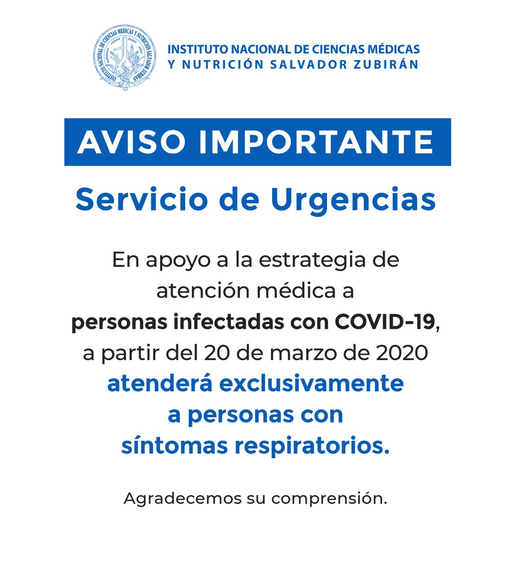 * * * AVISO IMPORTANTE * * *

#COVID19 #QuédateEnLaCasa #SanaDistancia
#CuarentenaNacional