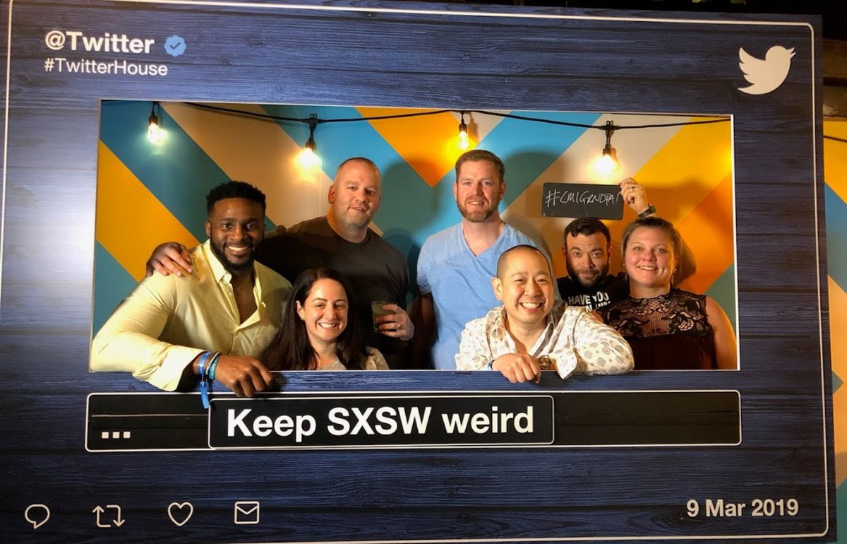 eugene_lee's tweet photo. Day 8 of #rememberingSXSW #missingSXSW.  #sxsw2019 I got to speak about media, data and tech and we brought our biggest crew yet.  #sxsw2020 would have been bigger but we'll just have to wait until next time https://t.co/raM9qWVLlI
