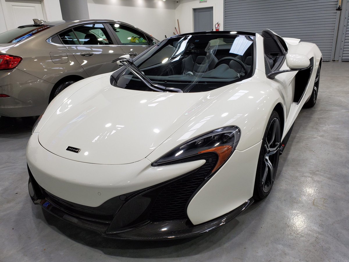 McLaren 650S Coupe Windshield Window Tint in Orlando, FL #windowtint windowtintz.com/mclaren-650s-c…