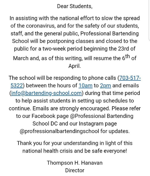 PBSofArlington's tweet photo. Tomorrow will be our final class until April 6th.  Sad face emoji. https://t.co/ipHwmss0eW