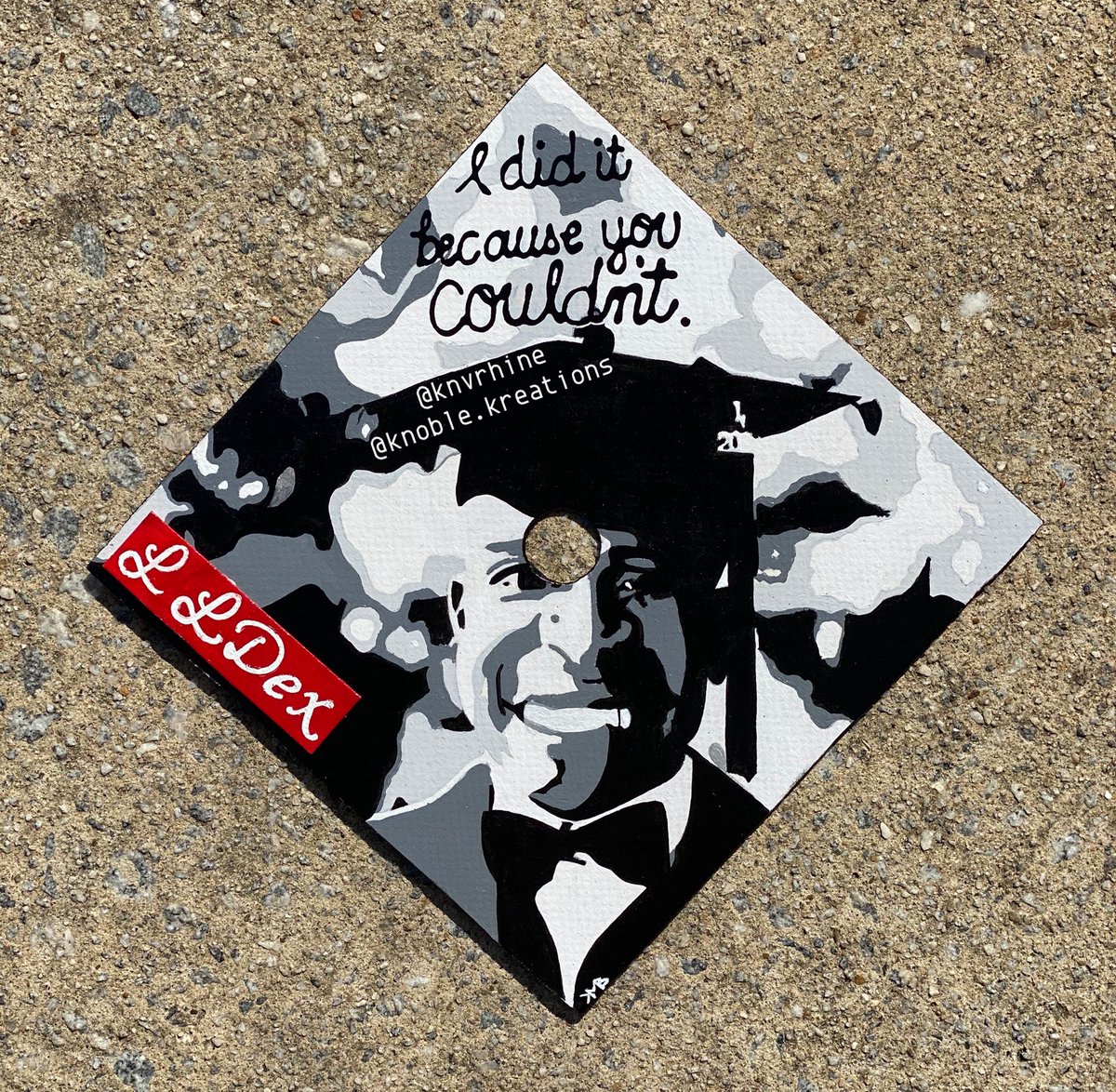 KnvRhine's tweet image. “I did it because you couldn’t.” 

#LLDex 🕊