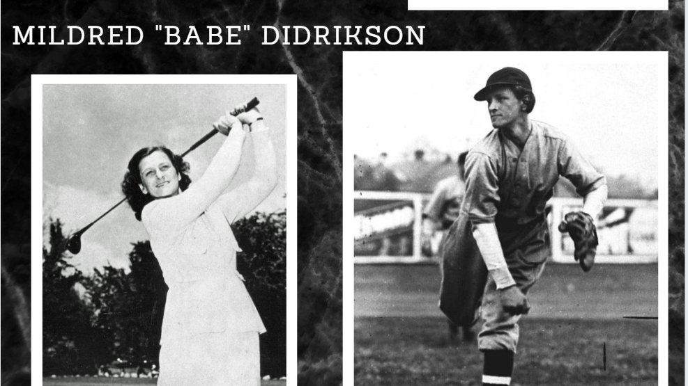 DBATWebster's tweet image. Flash Back Friday -This week takes us to 1934 - A phenomenal female athlete born in Port Arthur, Texas, Mildred Ella &quot; Babe&quot; Didrikson Zaharias, gives up no hits and walks only one Dodger when she pitches the first inning of the Philadelphia A&apos;s spring training.  
#dbatwebster