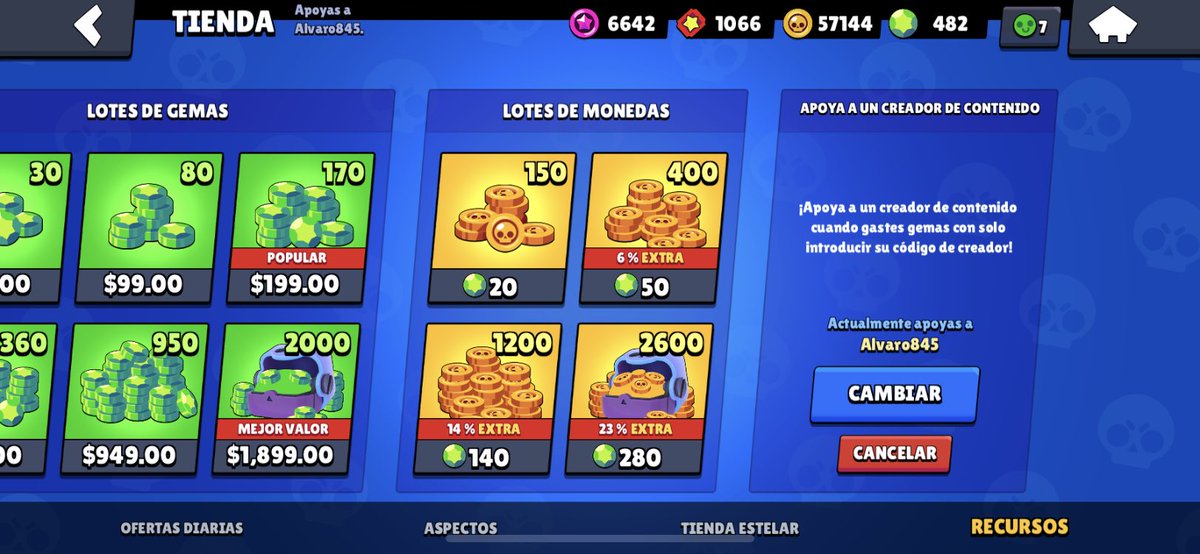 RodolfoGCoC's tweet photo. @Alvaro845 Con muchísima suerte en la tienda usando el código #Alvaro845 me salieron 3 gadgets en la misma caja! Saludos. https://t.co/B3zy0db30v