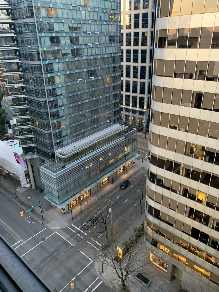 The City of #Vancouver is quiet during rush hour. #corona #Isolation