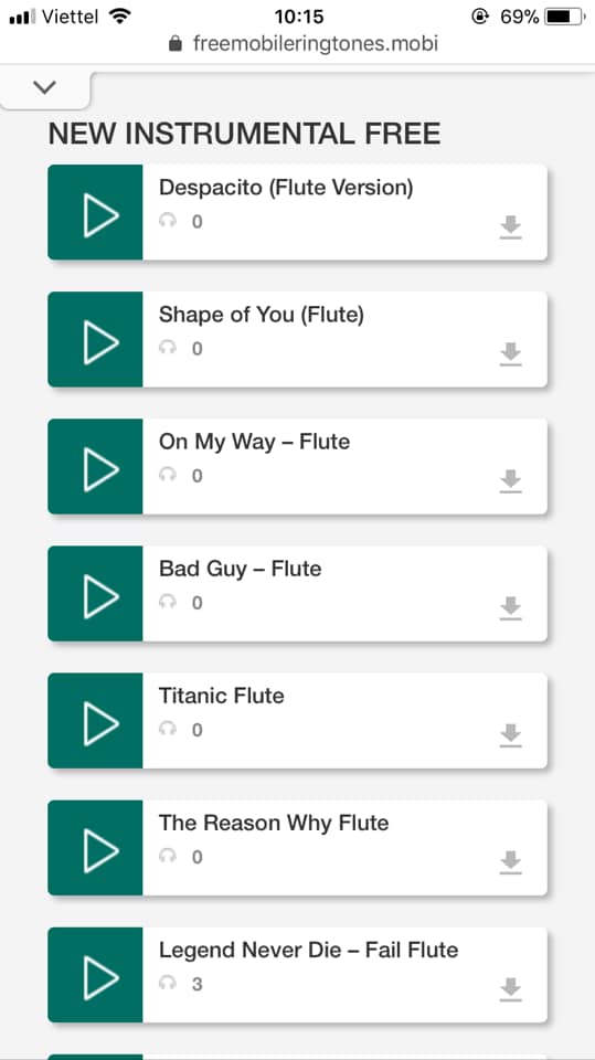 The latest version of hot ringtones. Let's be them first owner !!!
#Flute #hotringtones