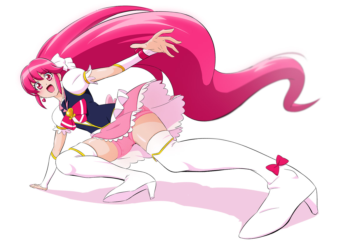 愛乃めぐみ 「ハピプリの仕様も好きです 」|有害物質のイラスト