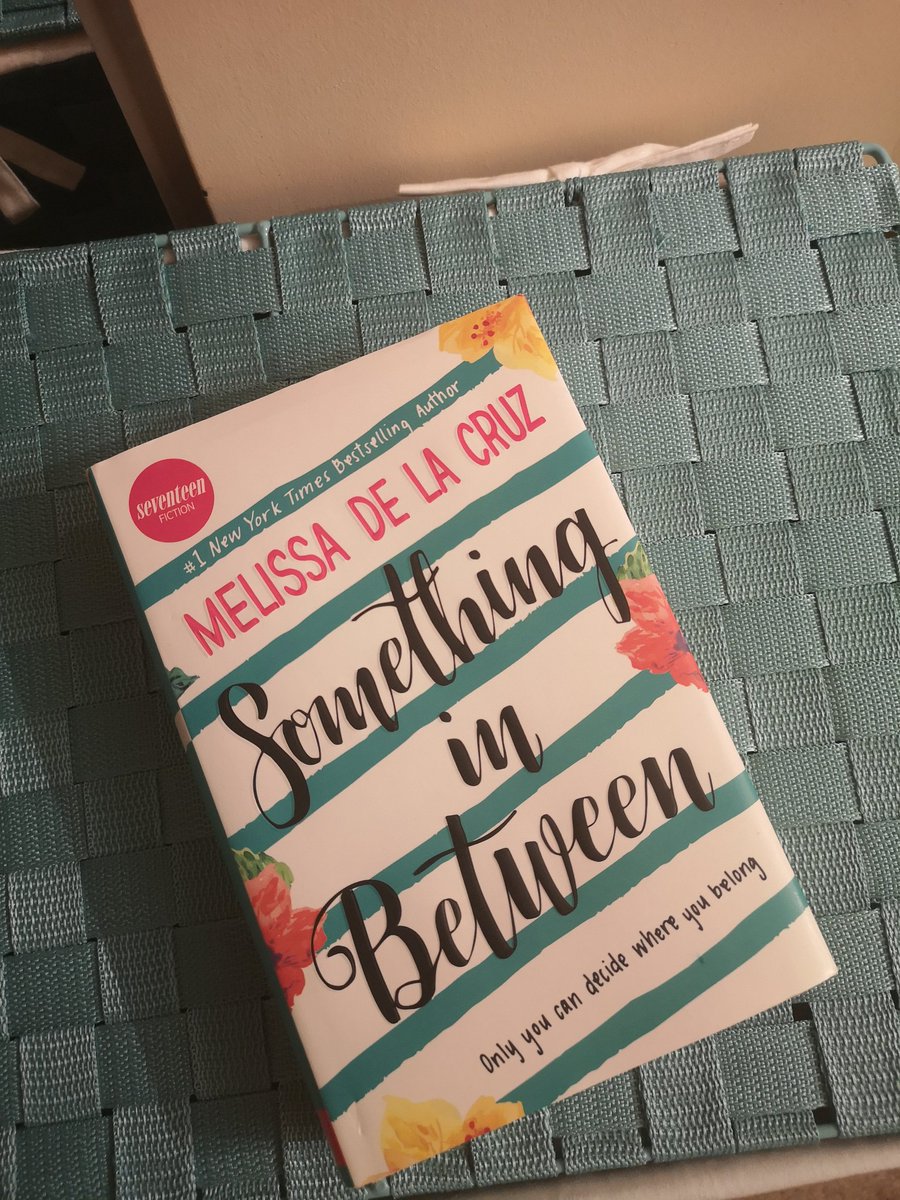 I adored this book! It is such a relevant and important read. I flew through it. I hope that those who check this book out feel inspired - to make changes, understand what's going on with immigration, and become leadersSomething in Between by Melissa de la Cruz .25