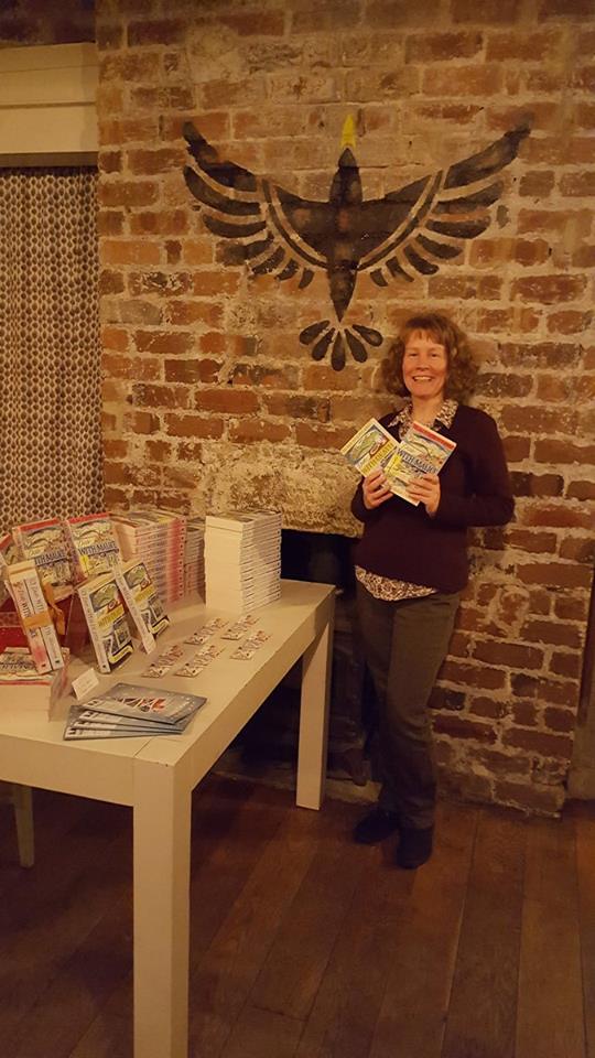 Day 3: A Big Fat Rascal welcome to Harrogate's  @ImaginedThings! I had the honour of being their first event author (photo below!) & they also happen to sell a hell of a lot of my books!Currently taking orders and offering suggestions so go on, give them a call.  #BackABookshop