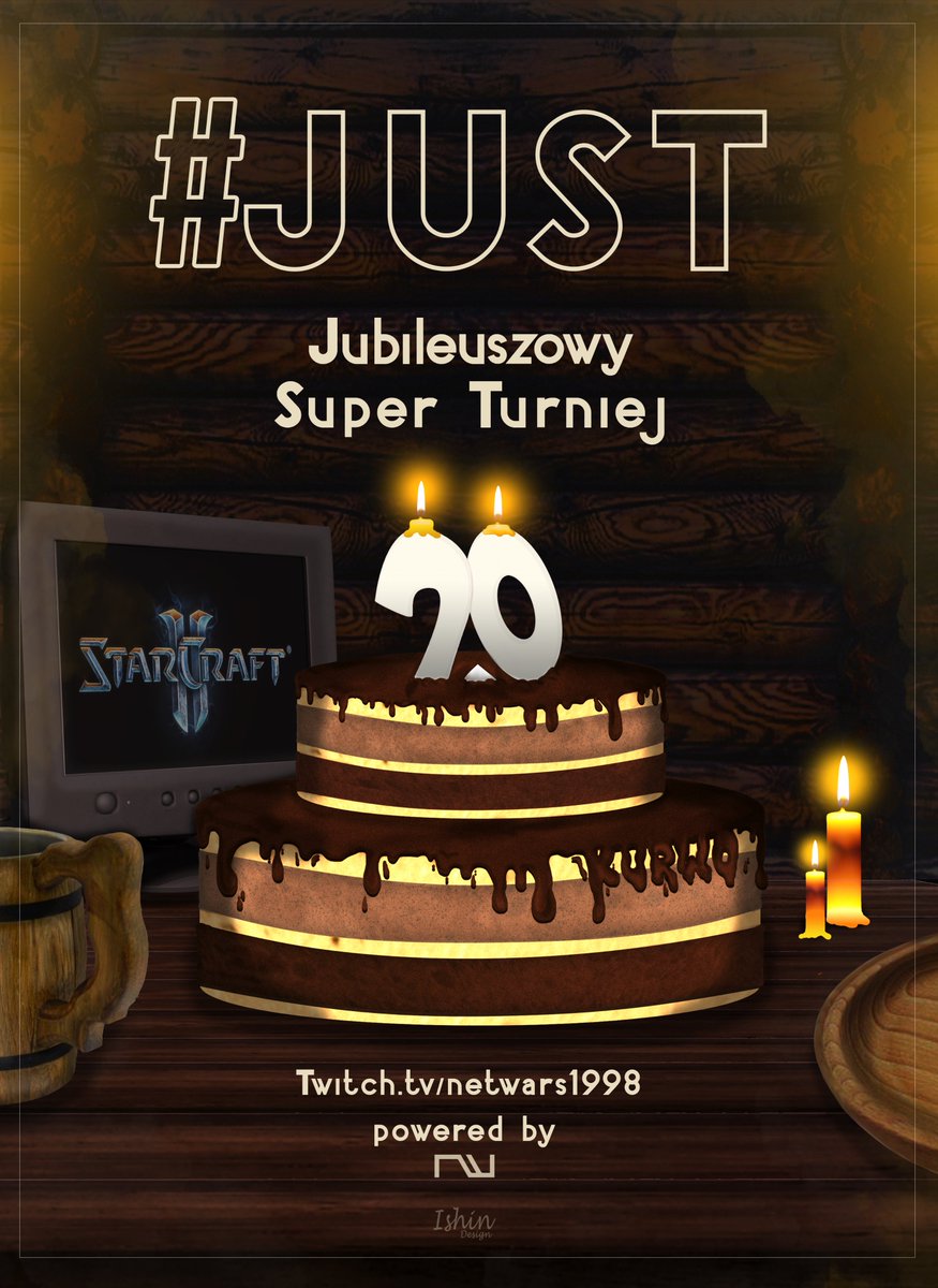 NetwarsSC2's tweet photo. This year Netwars Community celebrate 20th anniversary! We are pleased to announce "Jubileuszowy Super Turniej" a SC2 tournament for Polish players to celebrate our anniversary. 

More Information in Polish here: https://t.co/6qH5Rm0CjD https://t.co/giZFwwTlgG