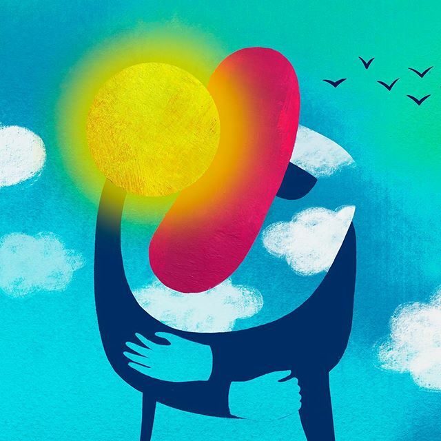 AnnaGodeassi's tweet image. Verra’quel giorno in cui diventeremo un abbraccio immenso. In cui noi faremo Primavera • It will come on that day when we will become an immense hug.  In which we will make Spring 
#illustration for Nexus about #safety •
•
•
#spring #illustrationwork… ift.tt/2wsa5zV