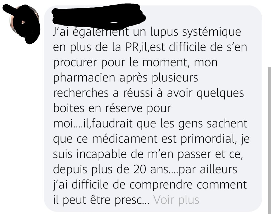 Eric_Lecomte_'s tweet photo. Laissez le #Plaquenil à ceux qui en ont vraiment besoin : les malades chroniques atteints de lupus ou de polyarthrite rhumatoïde. Il y a des ruptures de stock en pharmacie. (En plus les effets secondaires ne sont pas anodins > cécité) https://t.co/4zkoL1grU3