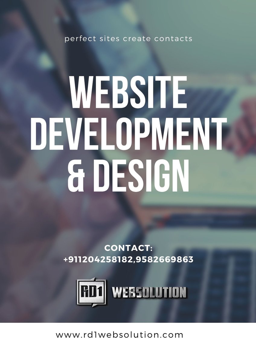 rd1websolution's tweet image. Hello linkies!
We are work for creating #website,which is provide you better response & enhancement of your #work or #business.
reach us for best quality.
#rd1websolution # #webdesign #webdevelopment #webapp #sparky #websolution #websitecreation