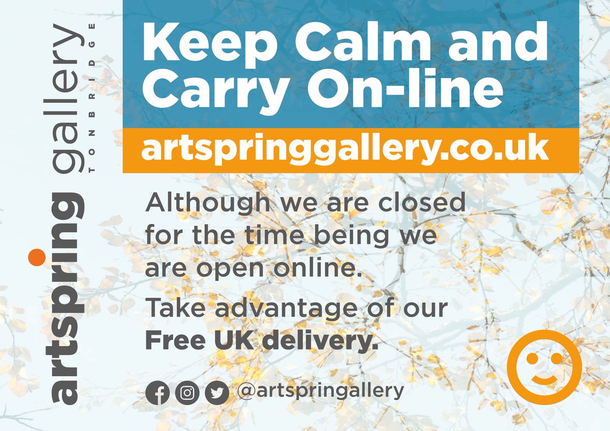 The members at ArtSpring Gallery have taken the difficult decision to close the doors from 5pm Saturday 21st March, until further notice. We are very sad to be closing, but in line with government advice have decided it is the right course of action at this time.