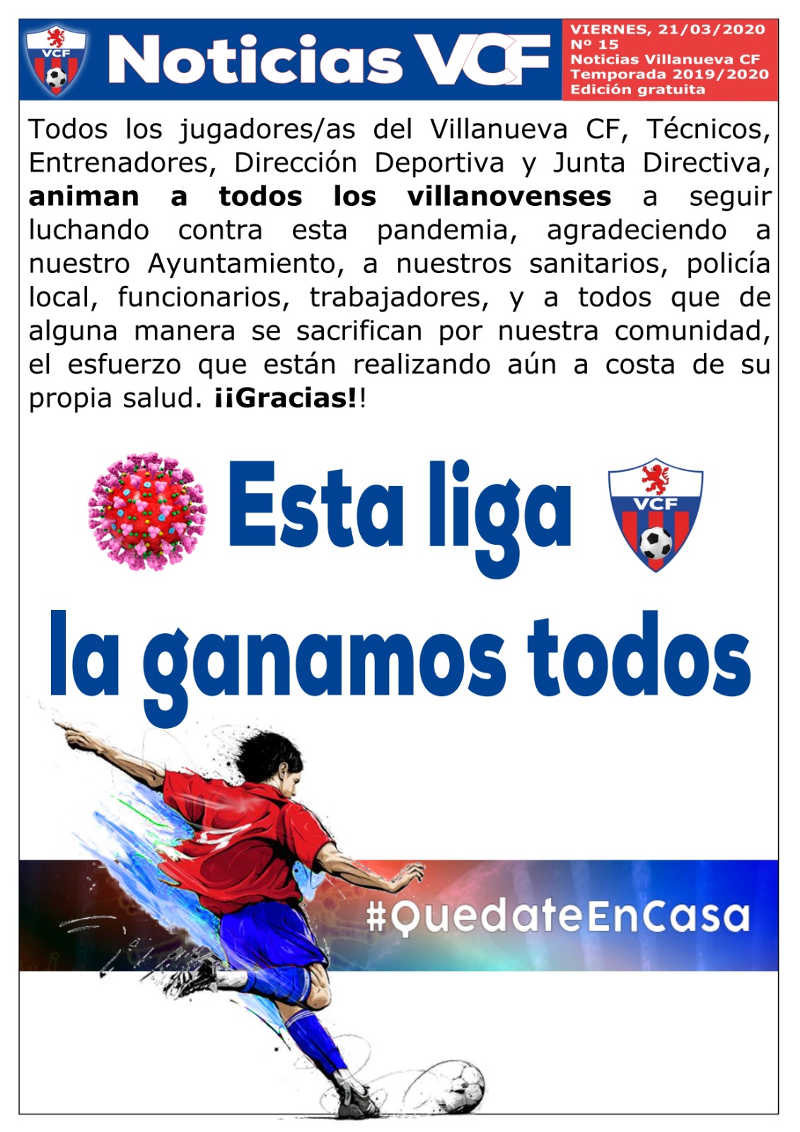 Villanueva CF on Twitter 